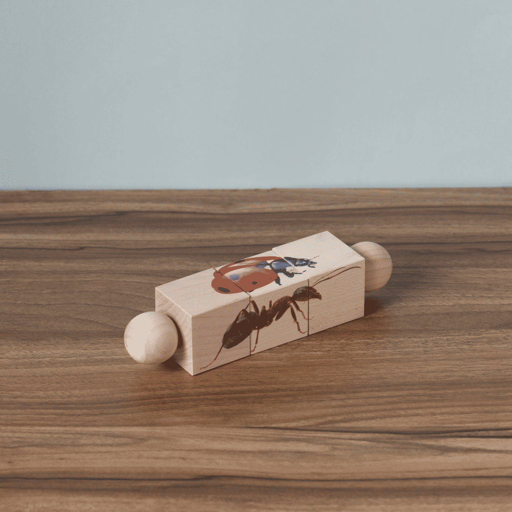 Rotating Puzzle - Insects